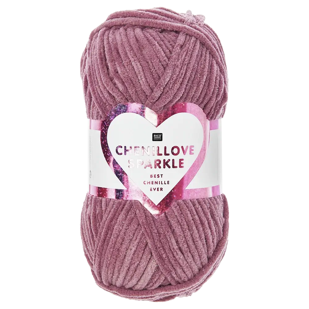 #Farbe_Rico Design Chenillove Sparkle | 009 Beere