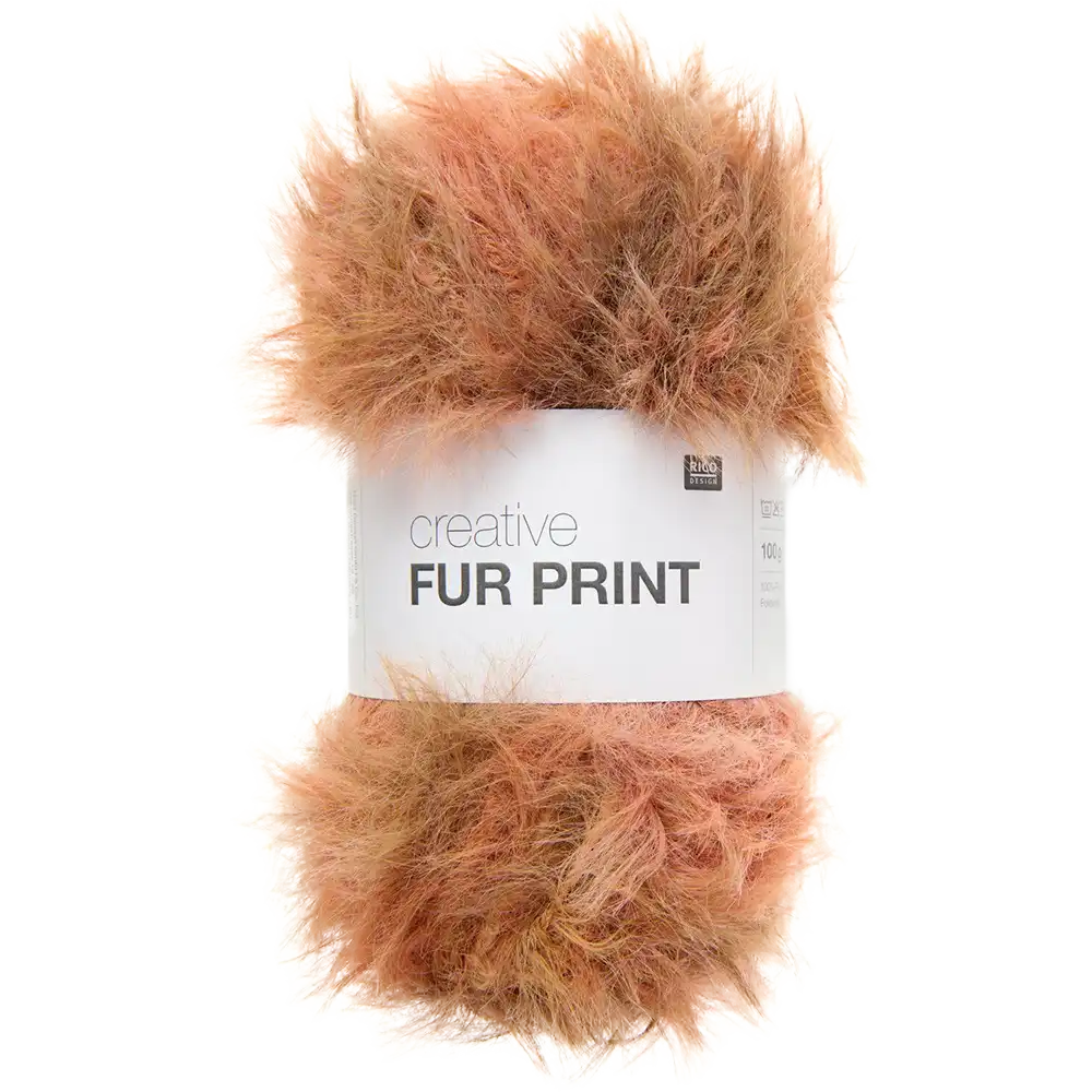 #Farbe_Rico Design Creative Fur Print | 001 Earthy Browns
