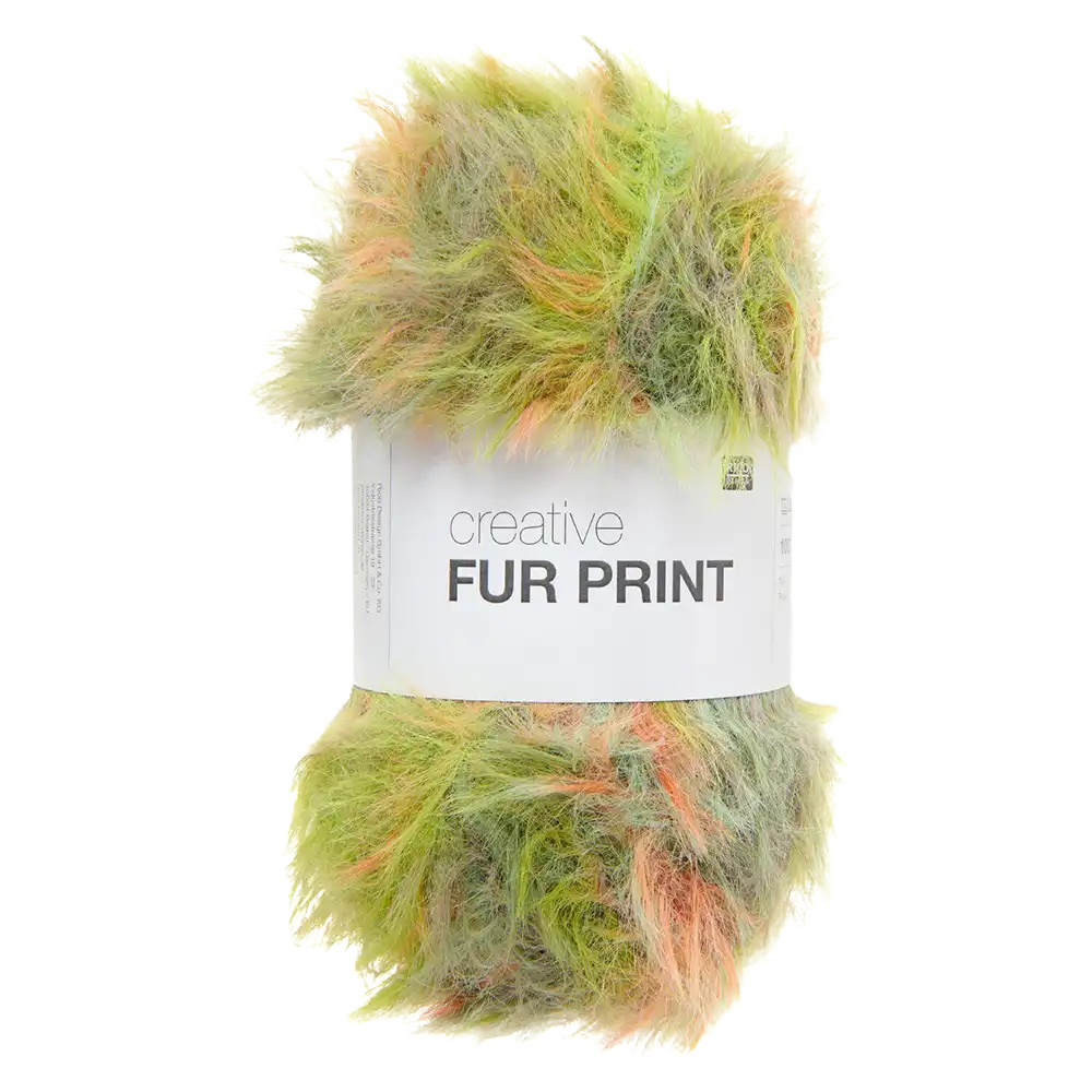 #Farbe_Rico Design Creative Fur Print | 004 Fresh Colours