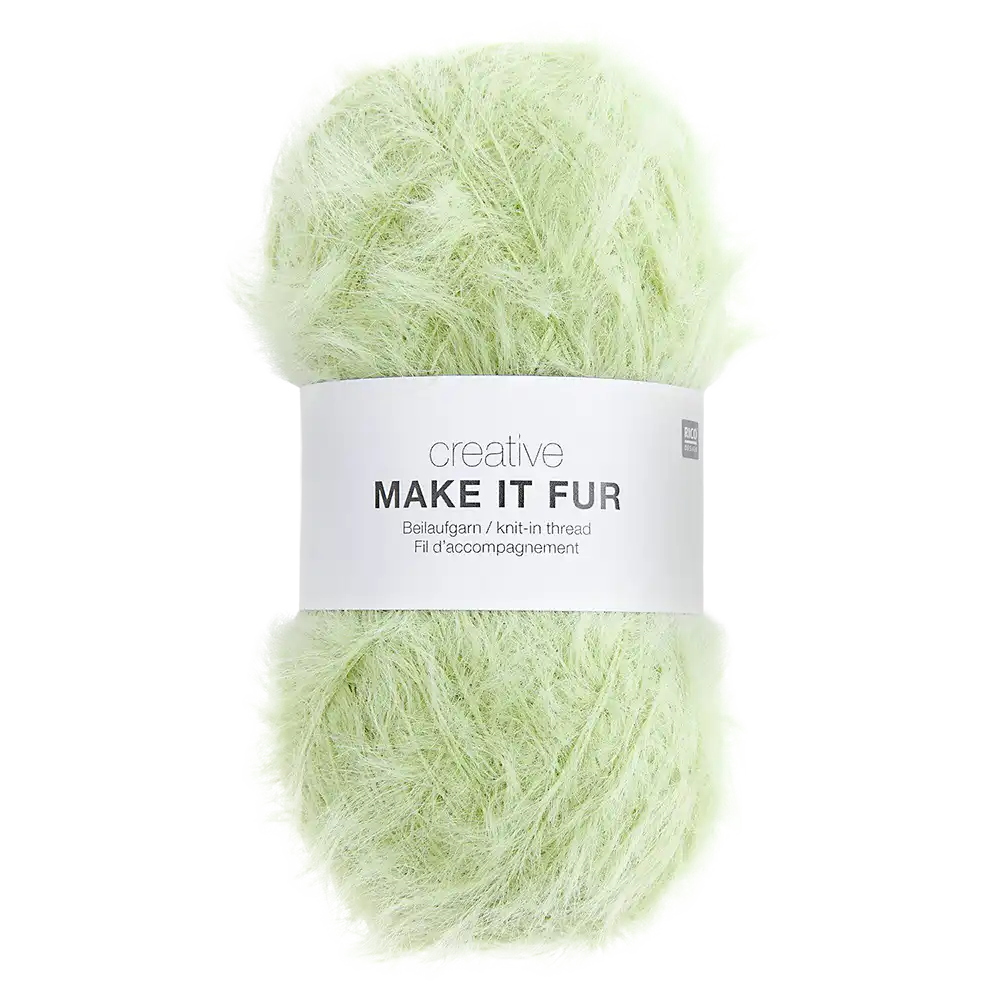 #Farbe_Rico Design Creative Make it Fur | 07 Pistazie