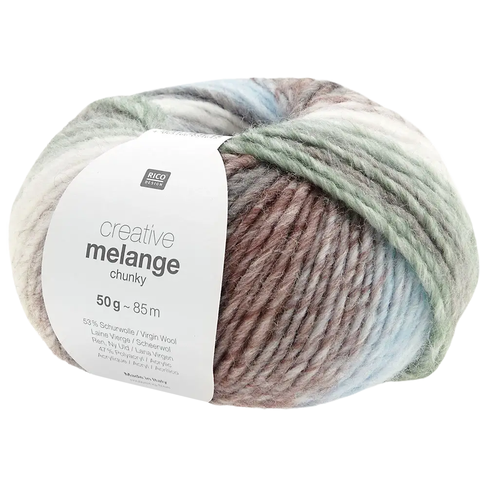 #Farbe_Rico Design Creative Melange Chunky | 079 Winter Forest