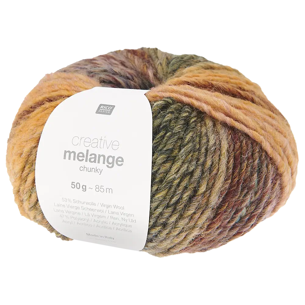 #Farbe_Rico Design Creative Melange Chunky | 082 Dark Berries
