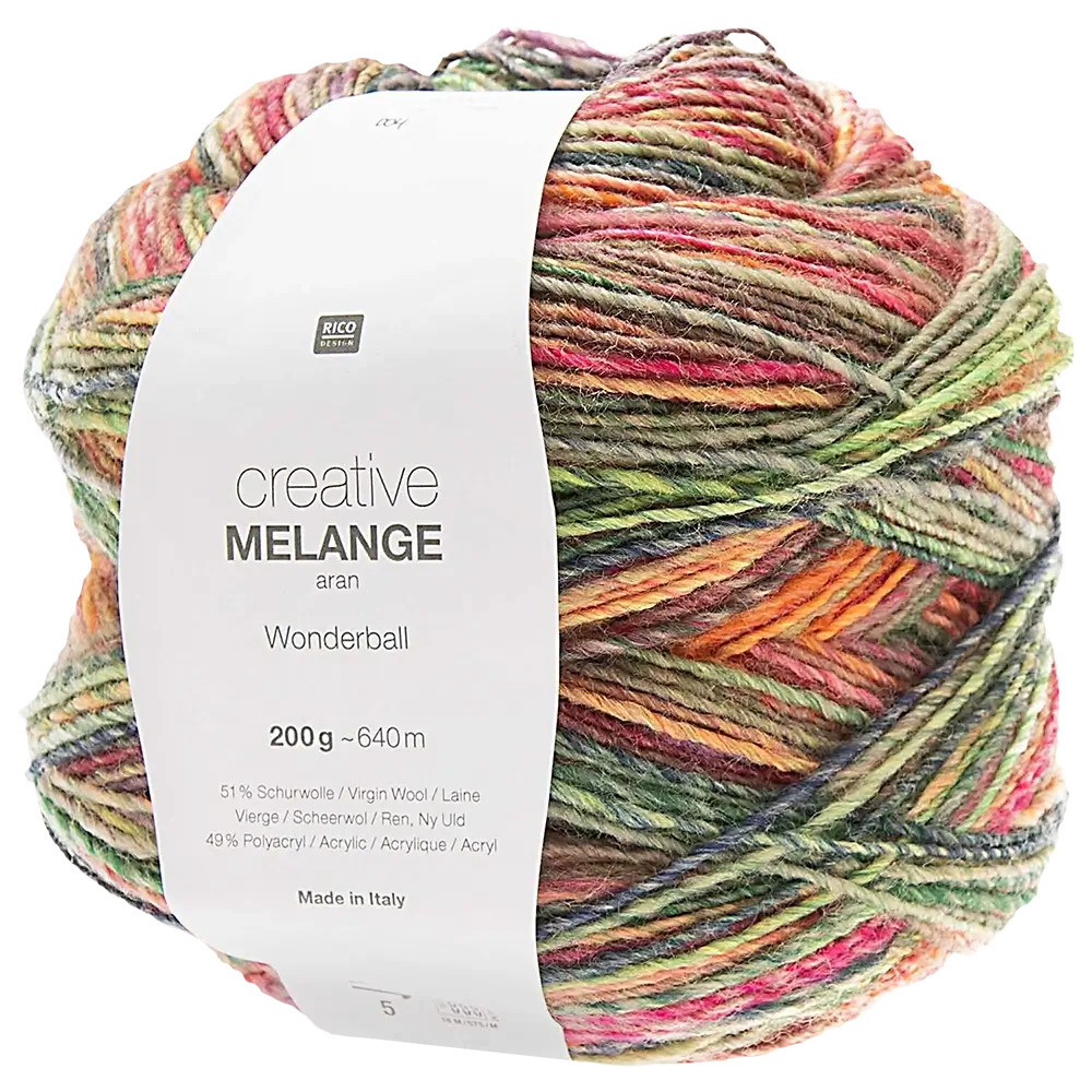 #Farbe_Rico Design Creative Melange Wonderball | 004 Multicolor