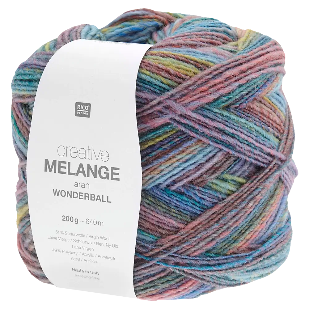 #Farbe_Rico Design Creative Melange Wonderball | 027 Skies