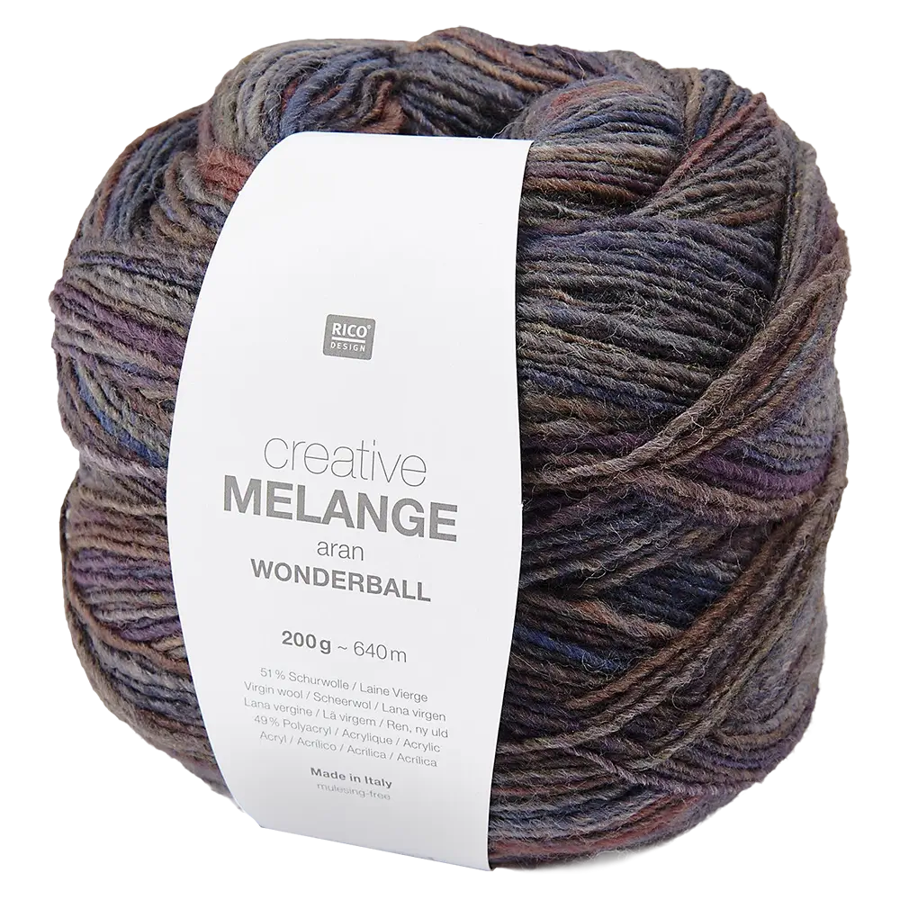 #Farbe_Rico Design Creative Melange Wonderball | 030 Winter