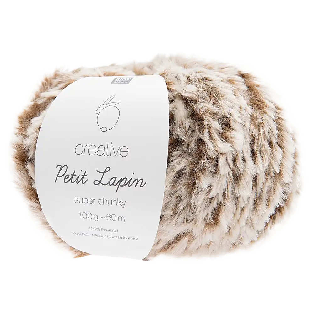 #Farbe_Rico Design Creative Petit Lapin Super Chunky | 007 Braun