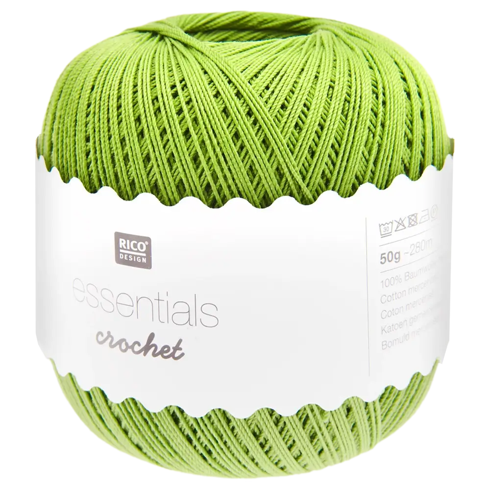 #Farbe_Rico Design Essentials Crochet | 009 Hellgrün