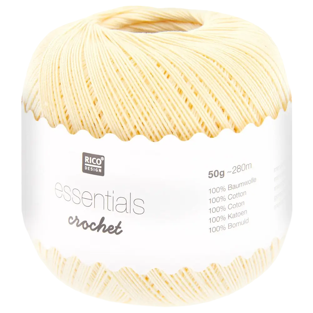 #Farbe_Rico Design Essentials Crochet | 020 Vanille