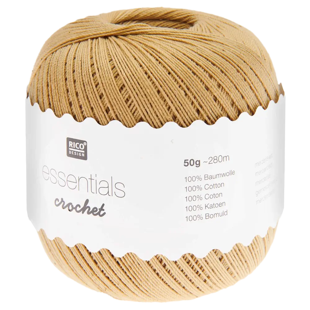 #Farbe_Rico Design Essentials Crochet | 025 Gold
