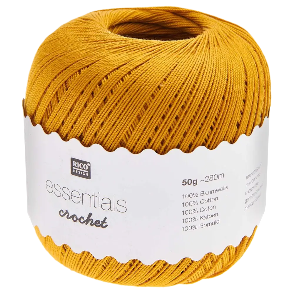 #Farbe_Rico Design Essentials Crochet | 034 Senf