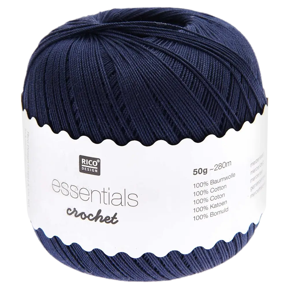 #Farbe_Rico Design Essentials Crochet | 037 Nachtblau