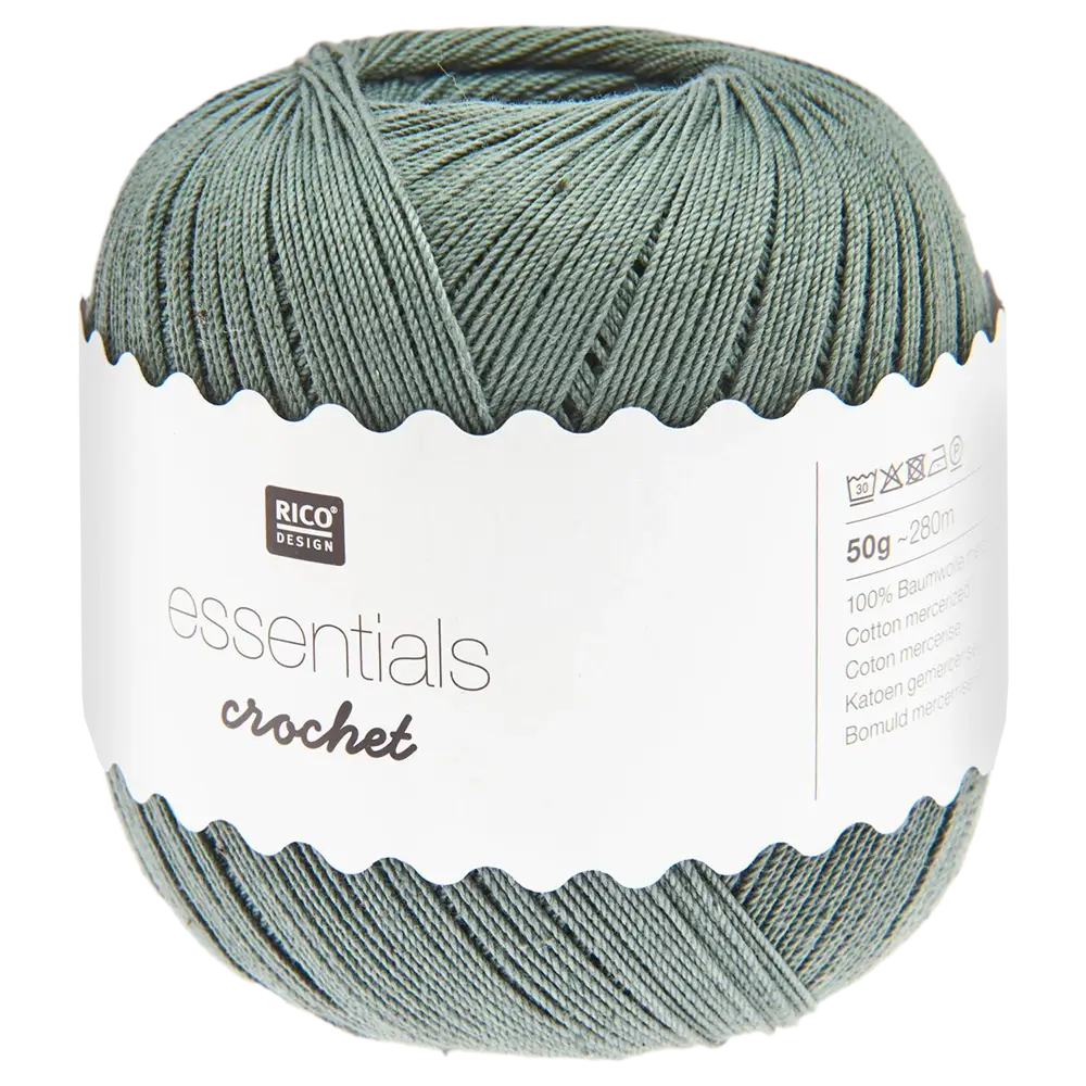 #Farbe_Rico Design Essentials Crochet | 038 Efeu
