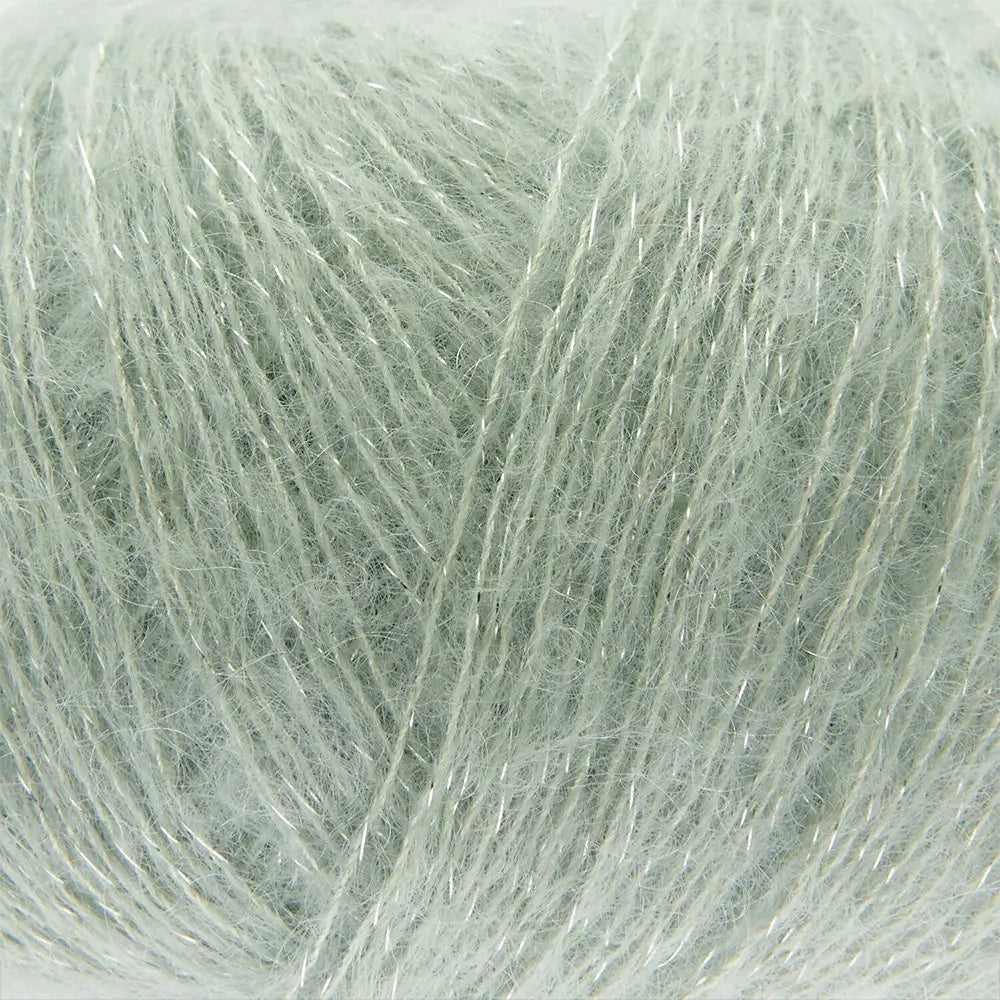 #Farbe_Rico Design Essentials Super Kid Mohair Loves Silk Glamorous Glitter | 010 Efeu