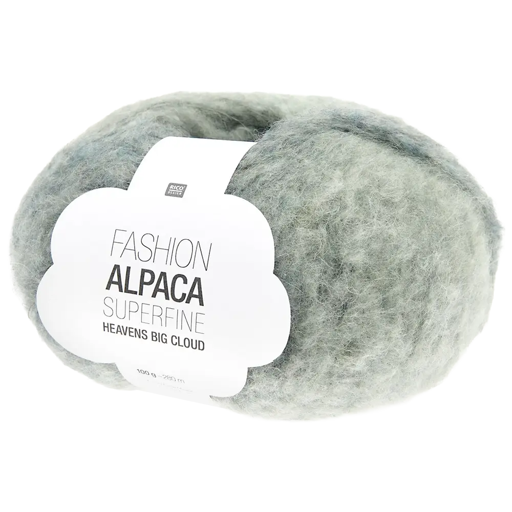 #Farbe_Rico Design Fashion Alpaca Superfine Heavens Big Cloud | 002 Blue Aqua