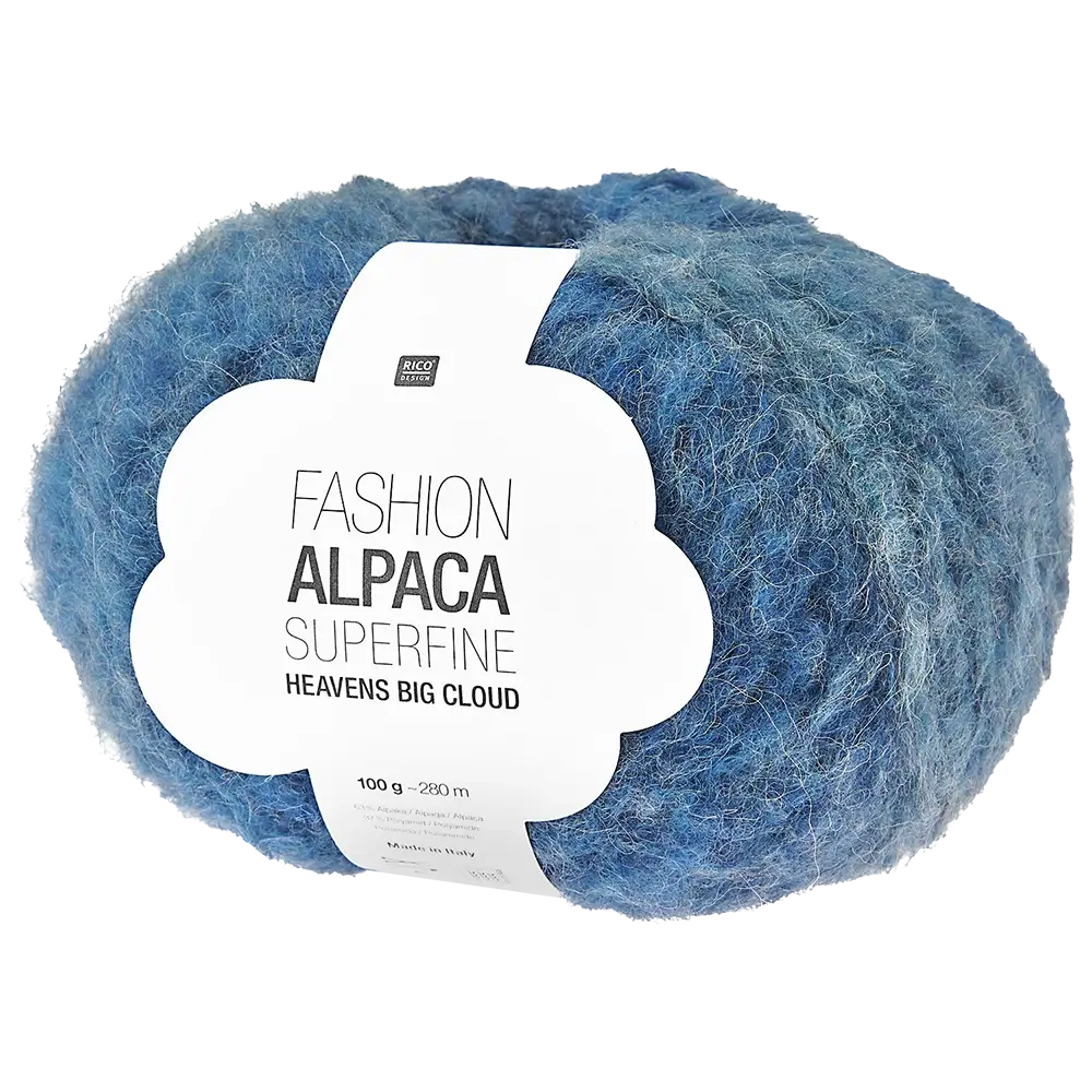 #Farbe_Rico Design Fashion Alpaca Superfine Heavens Big Cloud | 009 Blue Sky