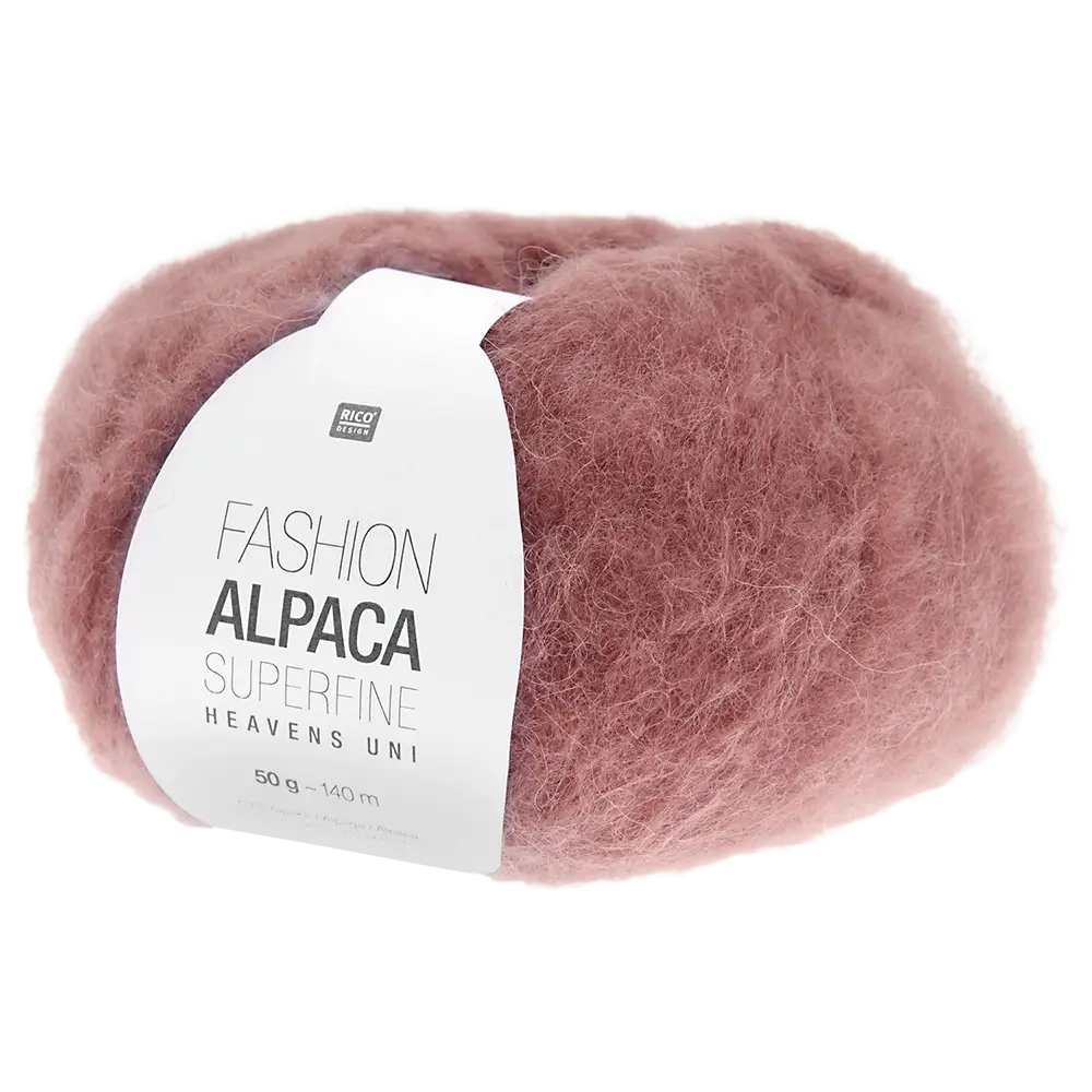 #Farbe_Rico Design Fashion Alpaca Superfine Heavens Uni | 003 Altrosa