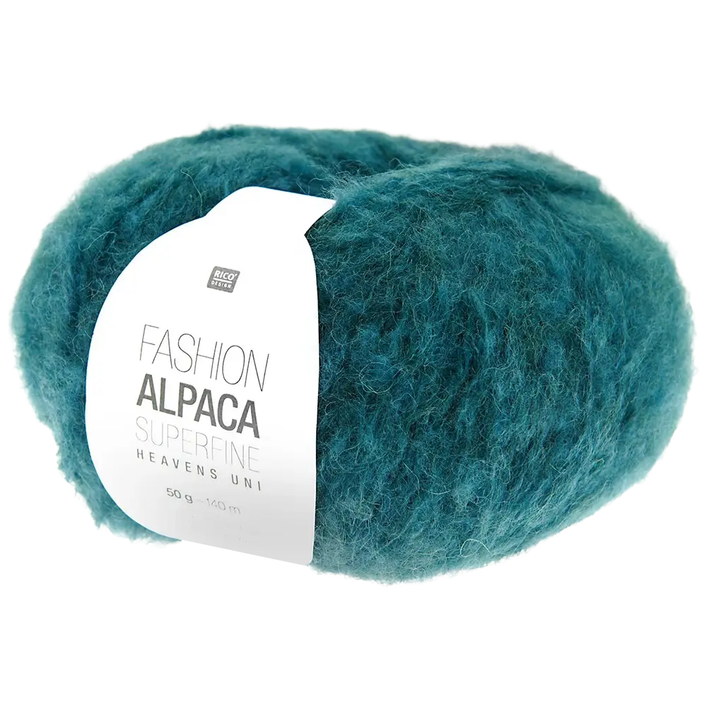 #Farbe_Rico Design Fashion Alpaca Superfine Heavens Uni | 008 Petrol