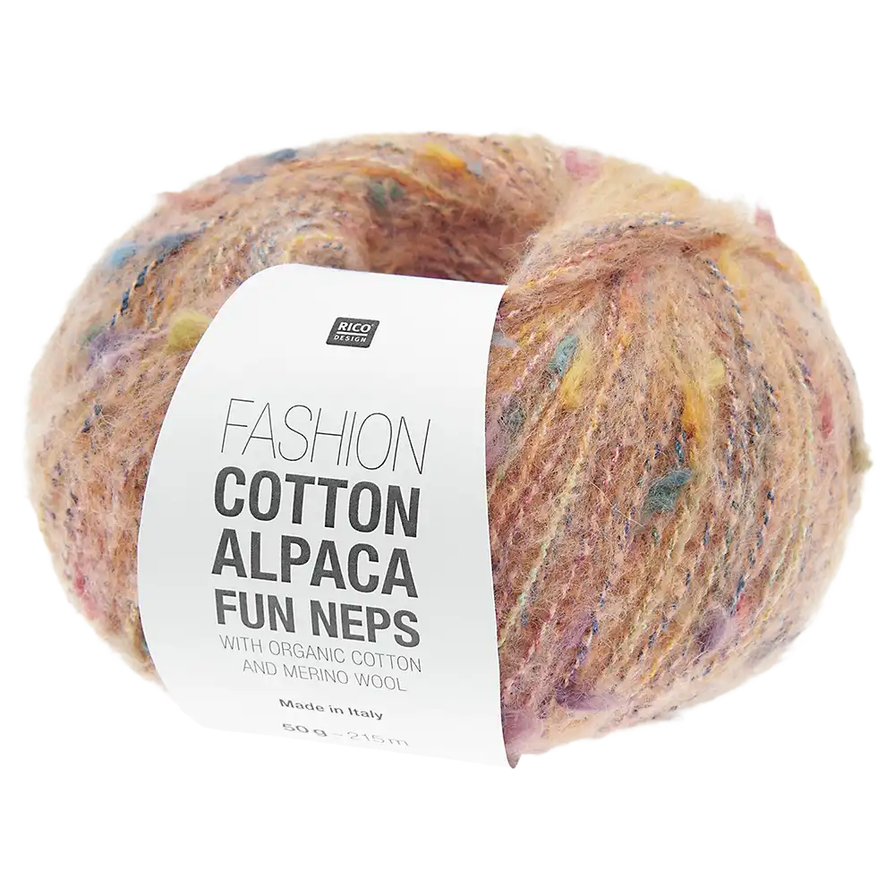 #Farbe_Rico Design Fashion Cotton Alpaca Fun Neps | 002 Apricot