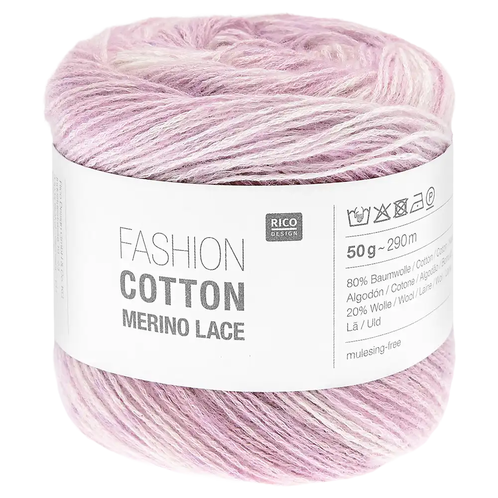 #Farbe_Rico Design Fashion Cotton Merino Lace Print | 08 Spring