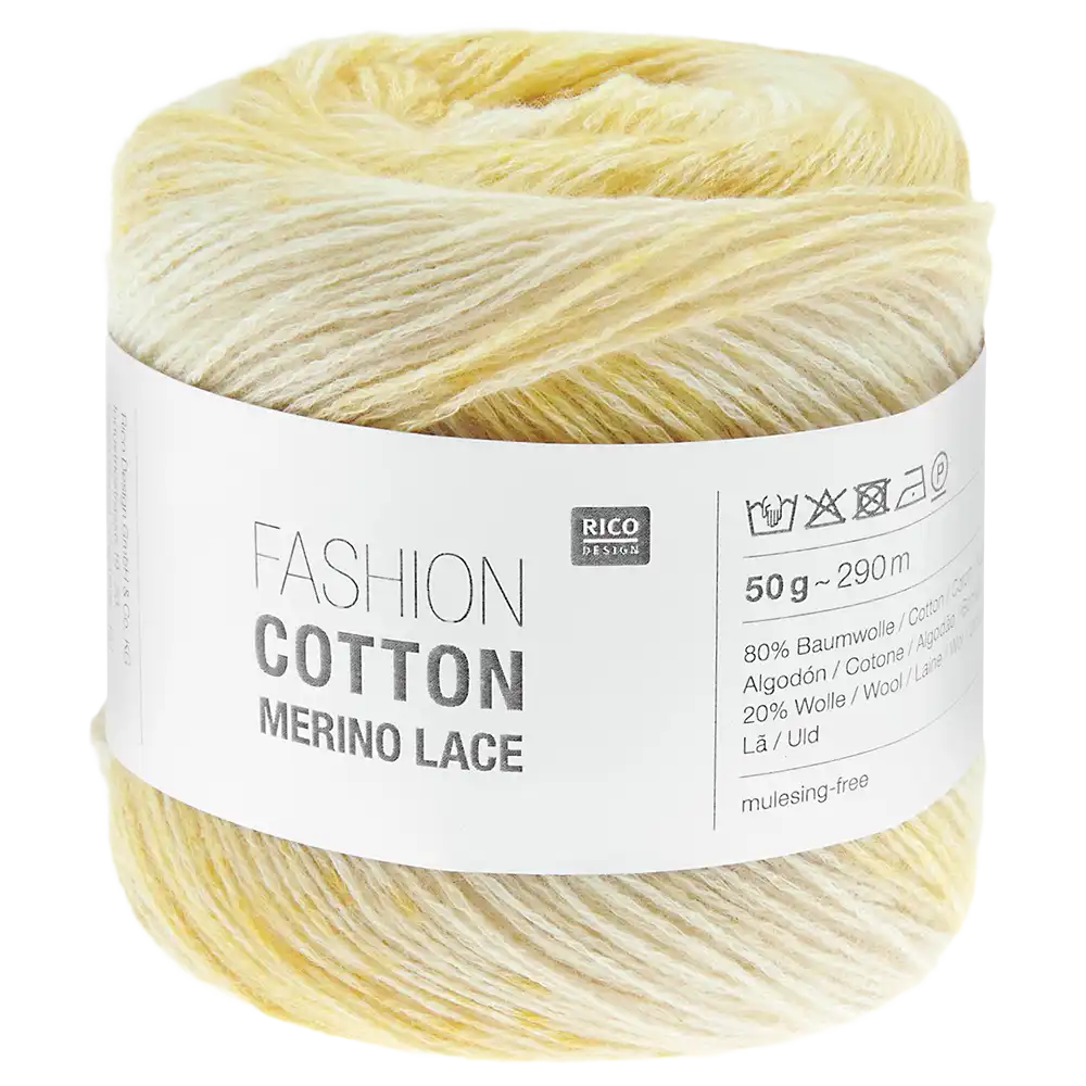 #Farbe_Rico Design Fashion Cotton Merino Lace Print | 12 Lemons