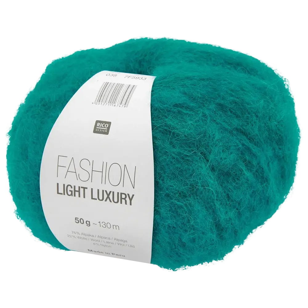 #Farbe_Rico Design Fashion Light Luxury | 038 Türkis