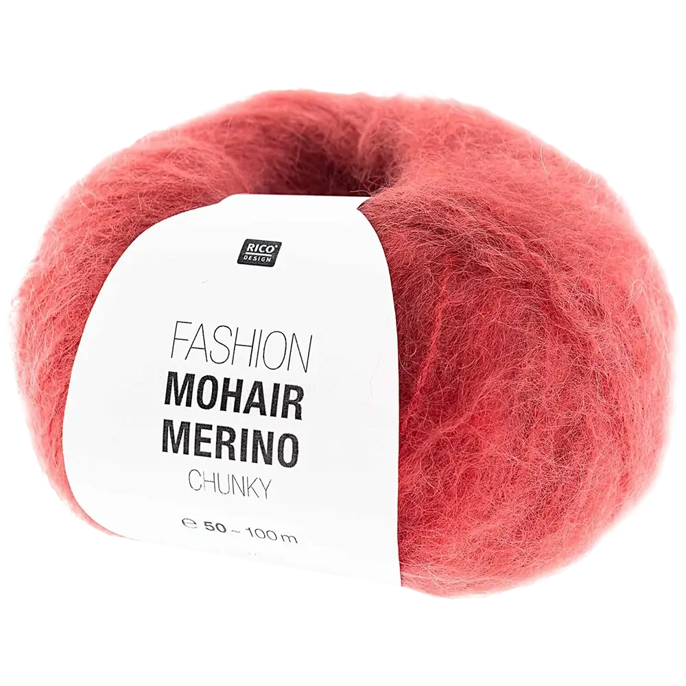 #Farbe_Rico Design Fashion Mohair Merino Chunky | 004 Rot