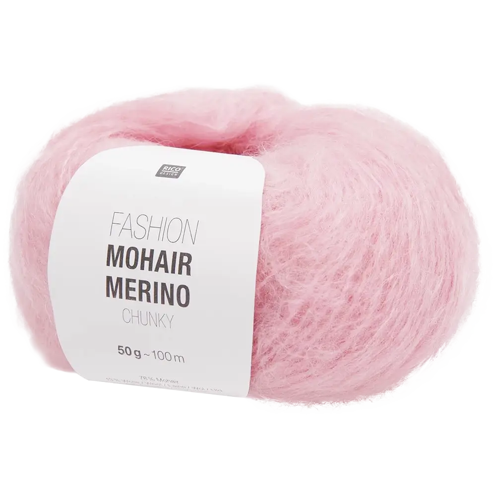 #Farbe_Rico Design Fashion Mohair Merino Chunky | 013 Rosa