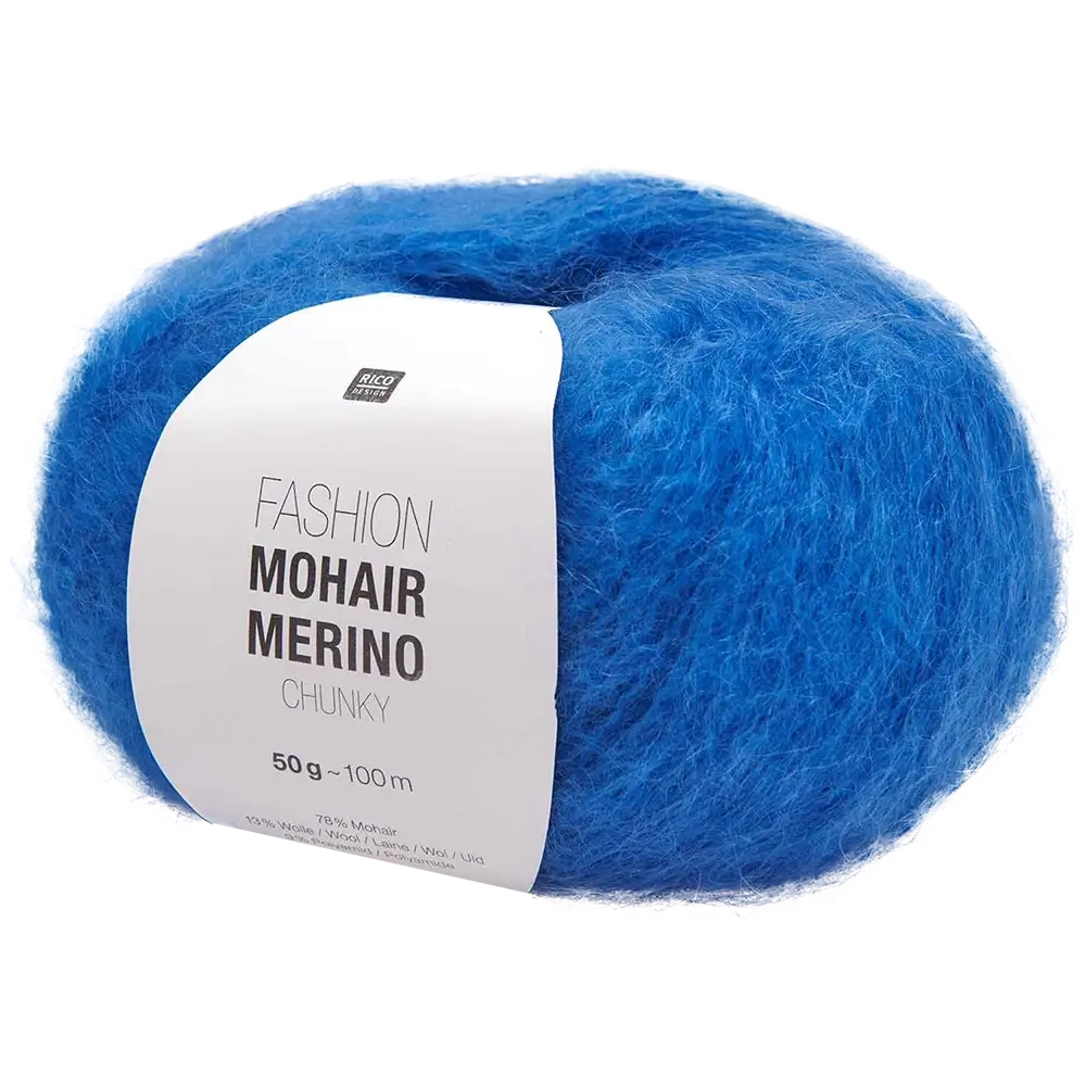#Farbe_Rico Design Fashion Mohair Merino Chunky | 015 Azur
