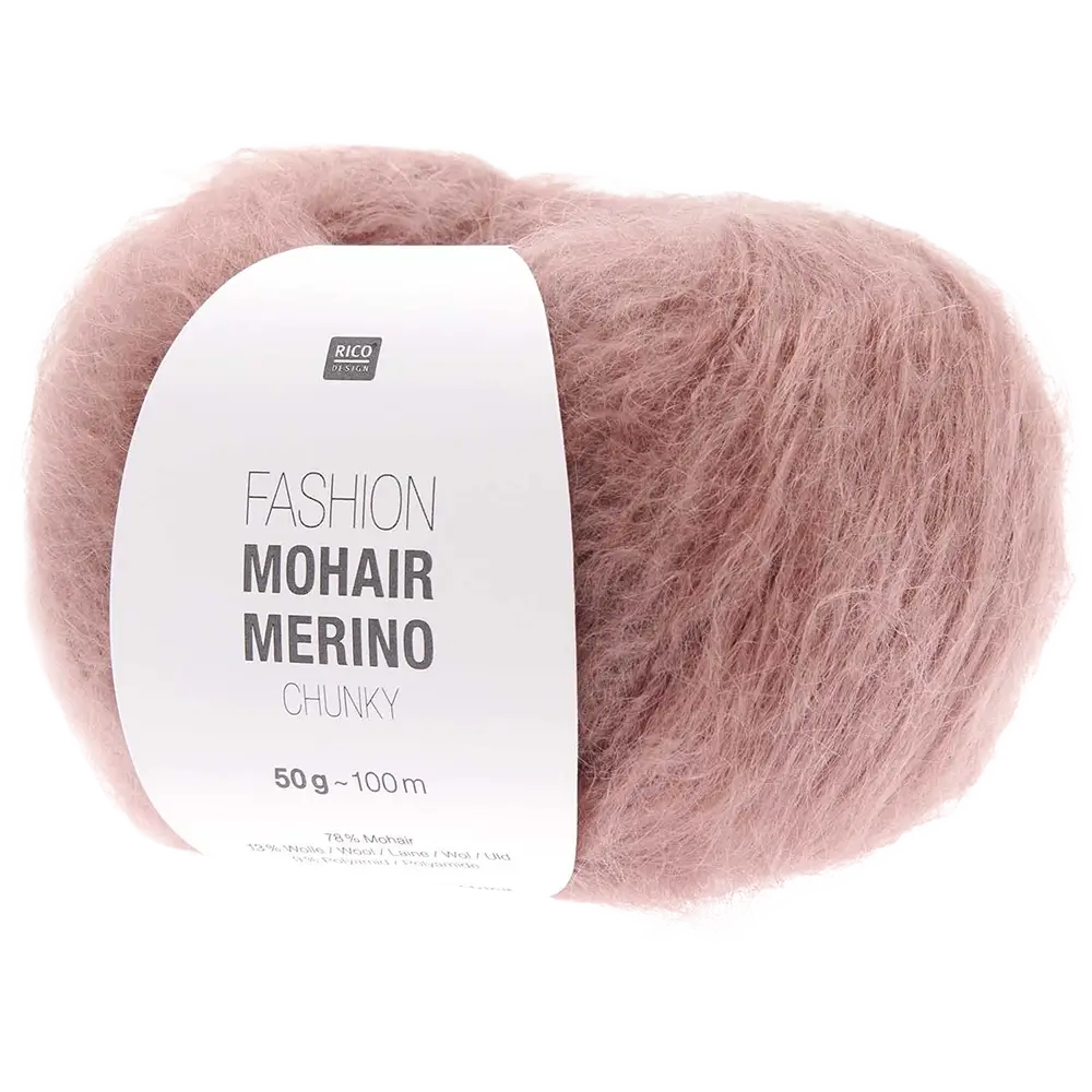 #Farbe_Rico Design Fashion Mohair Merino Chunky | 020 Mauve