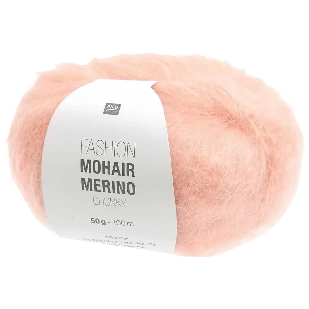#Farbe_Rico Design Fashion Mohair Merino Chunky | 024 Lachs