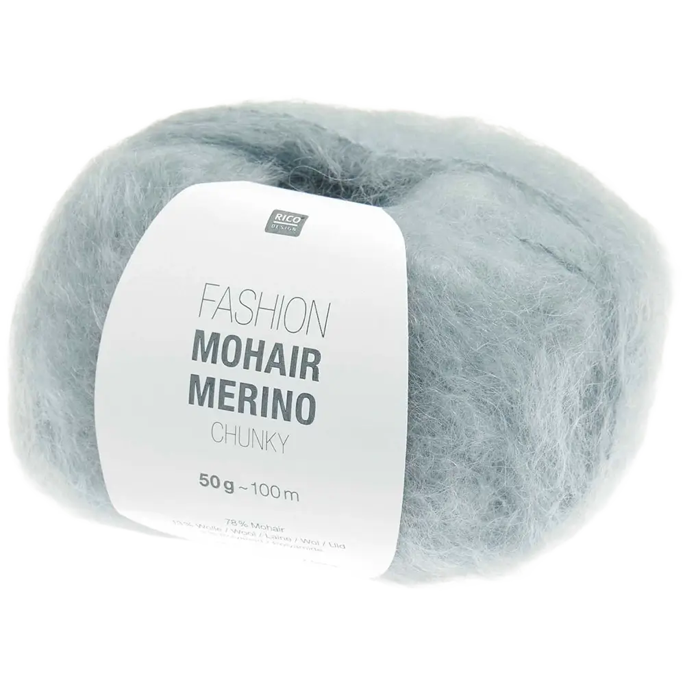 #Farbe_Rico Design Fashion Mohair Merino Chunky | 026 Aqua