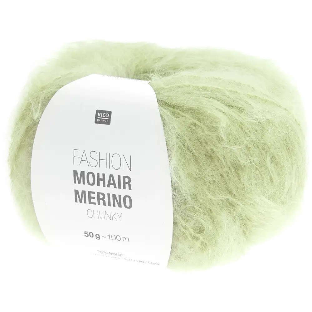 #Farbe_Rico Design Fashion Mohair Merino Chunky | 030 Pistazie