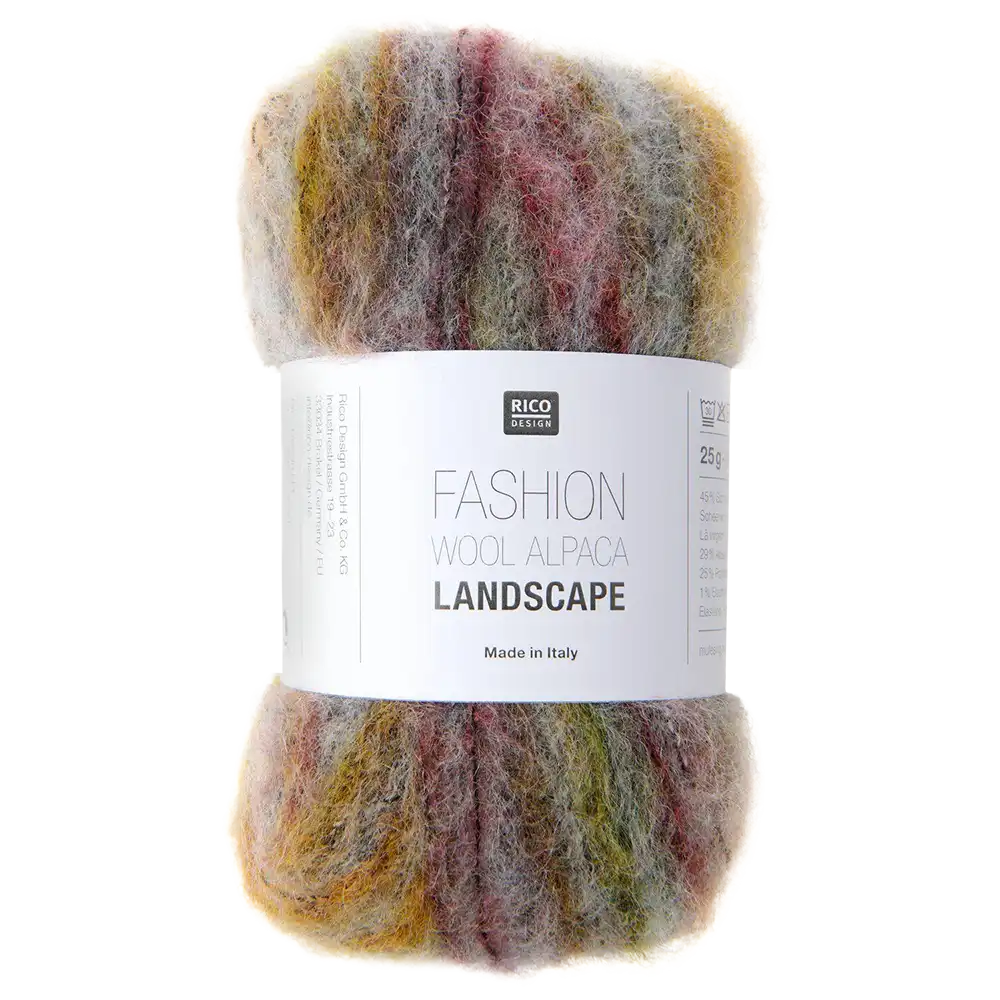 #Farbe_Rico Design Fashion Wool Alpaca Landscape | 001 Earthy Colors