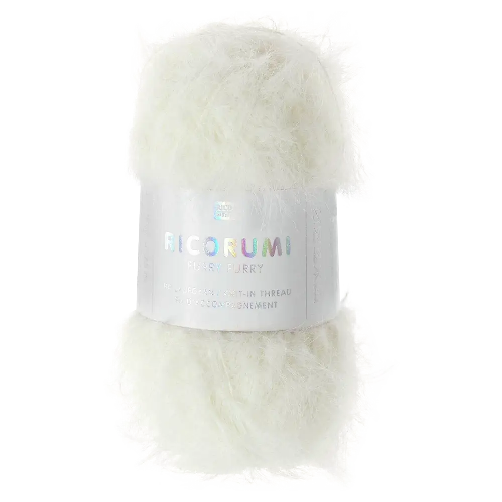#Farbe_Rico Design Ricorumi Furry Furry | 001 Weiß