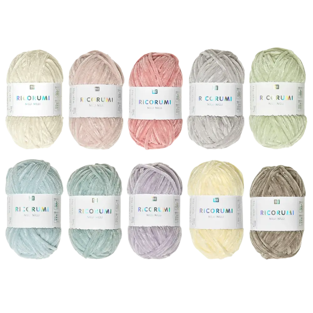 Ricorumi Nilli Nilli Pastel (10 Farben)