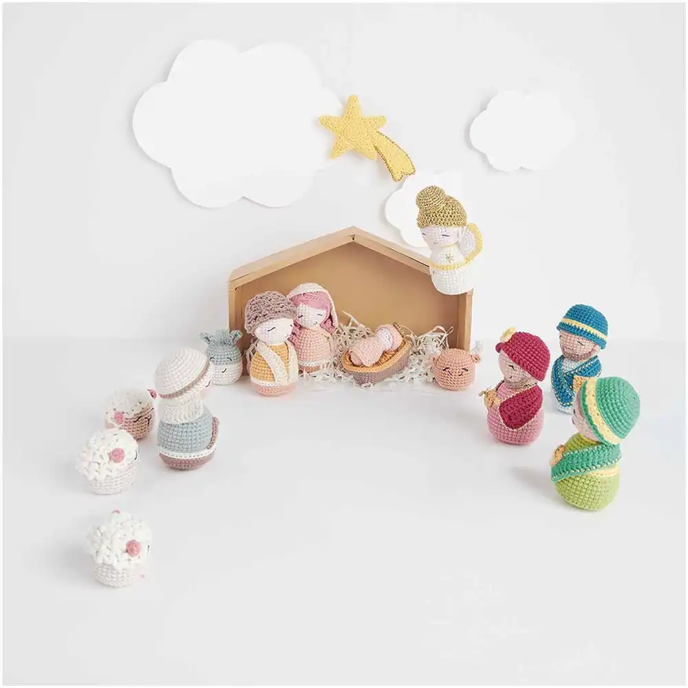 Garnset Ricorumi dk Weihnachtskrippe (20 Farben)