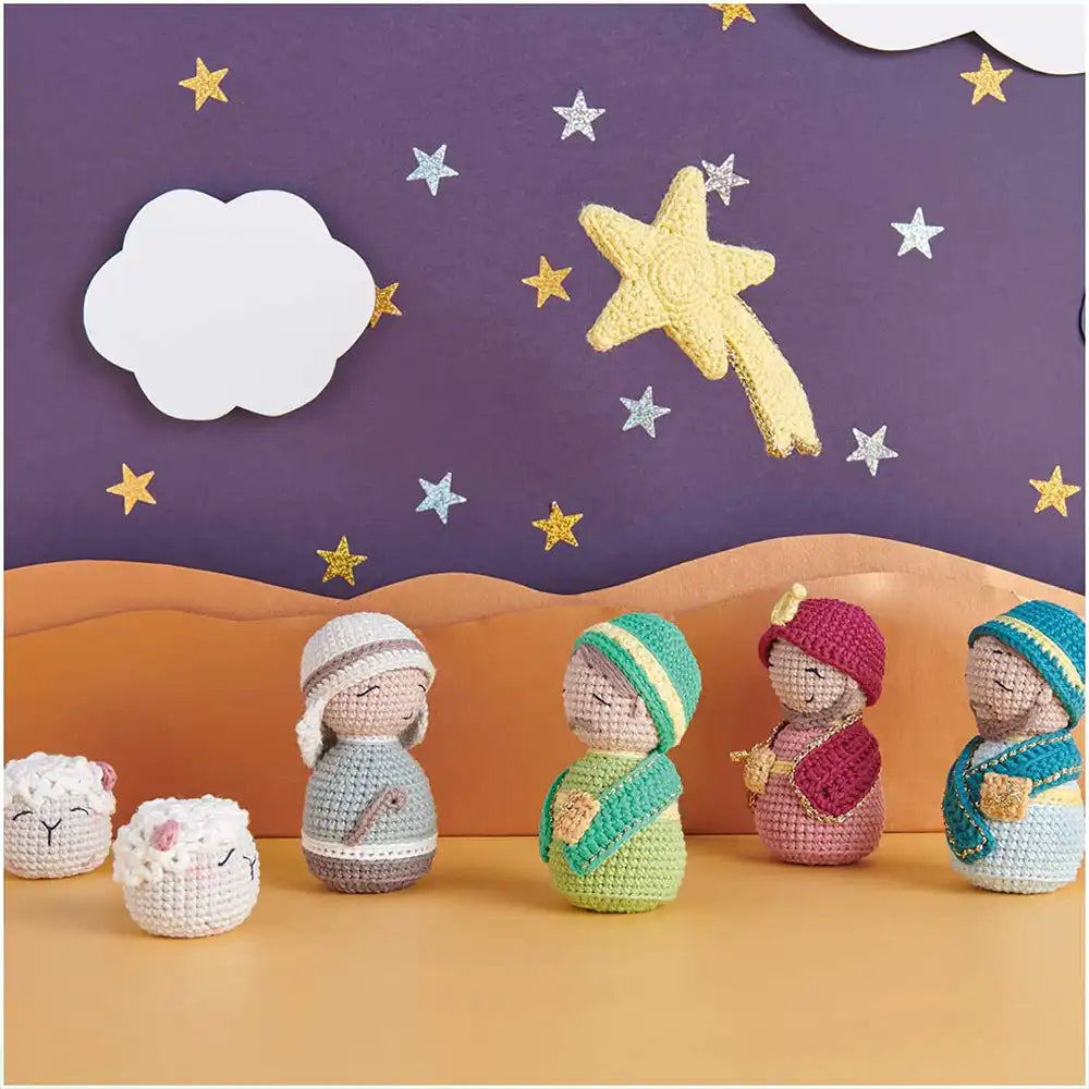 Garnset Ricorumi dk Weihnachtskrippe (20 Farben)