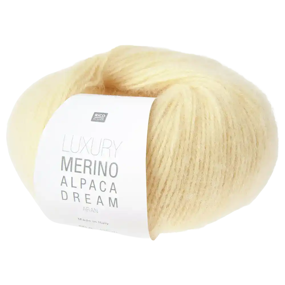 #Farbe_Rico Design Luxury Merino Alpaca Dream Aran | 008 Sand