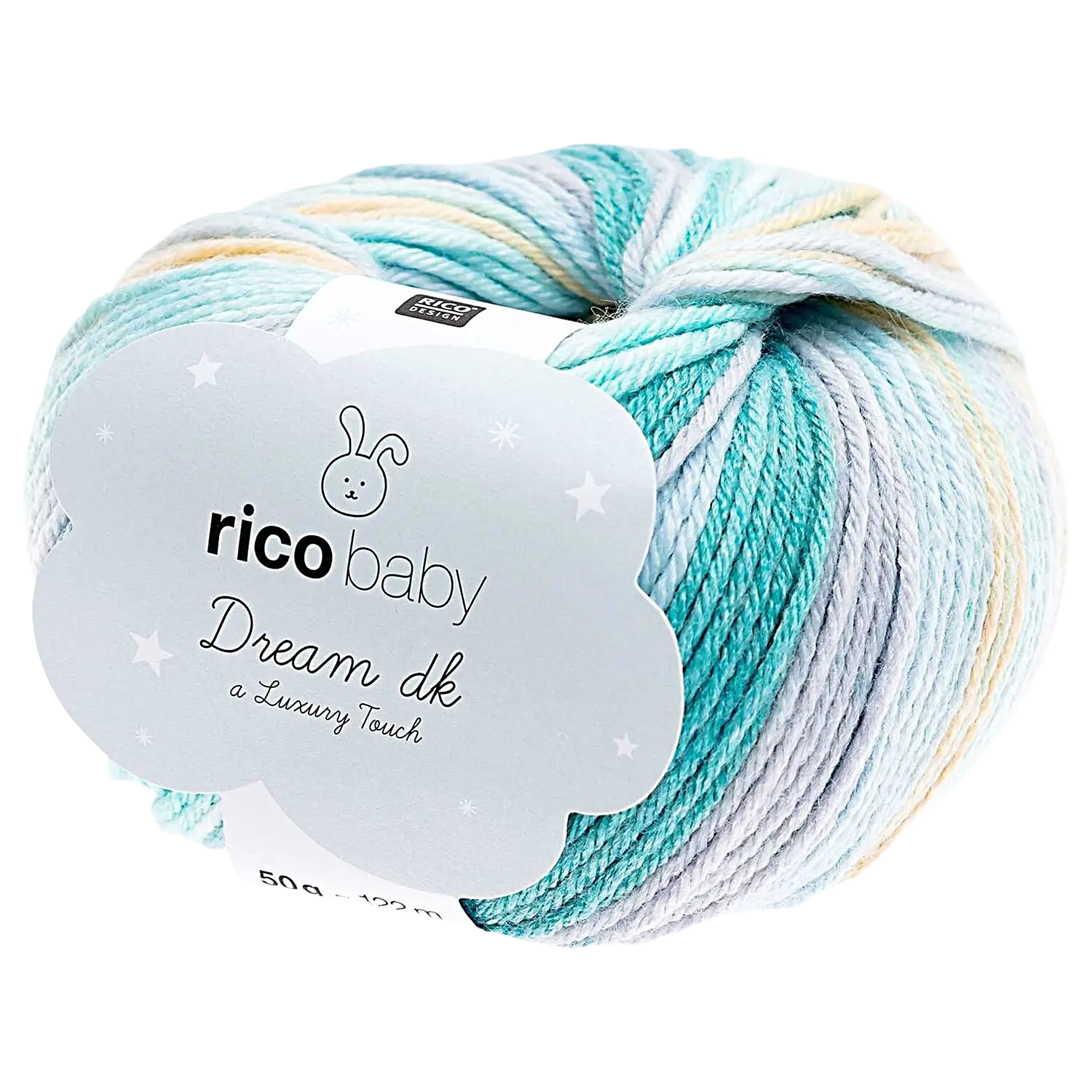 #Farbe_Rico Design Rico Baby Dream | 006 Türkis Mix
