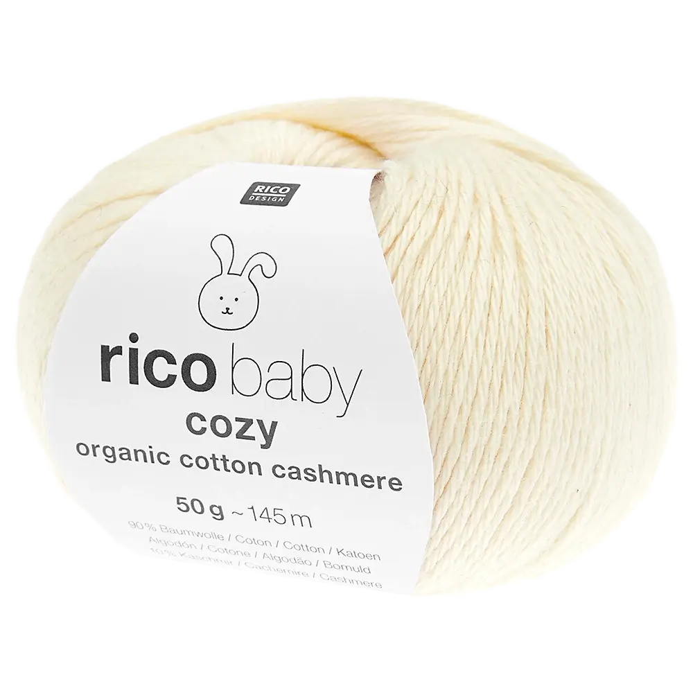 #Farbe_Rico Design Rico Baby Cozy | 01 Creme