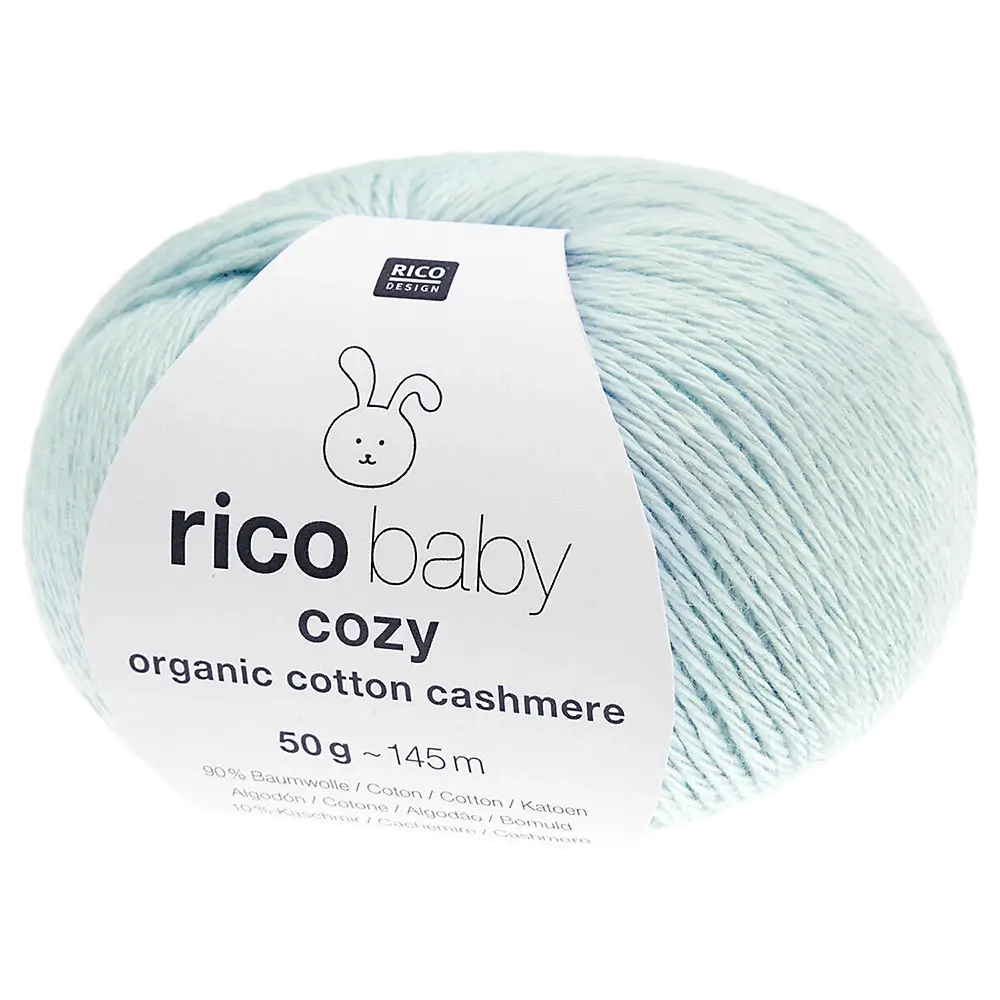 #Farbe_Rico Design Rico Baby Cozy | 07 Hellblau