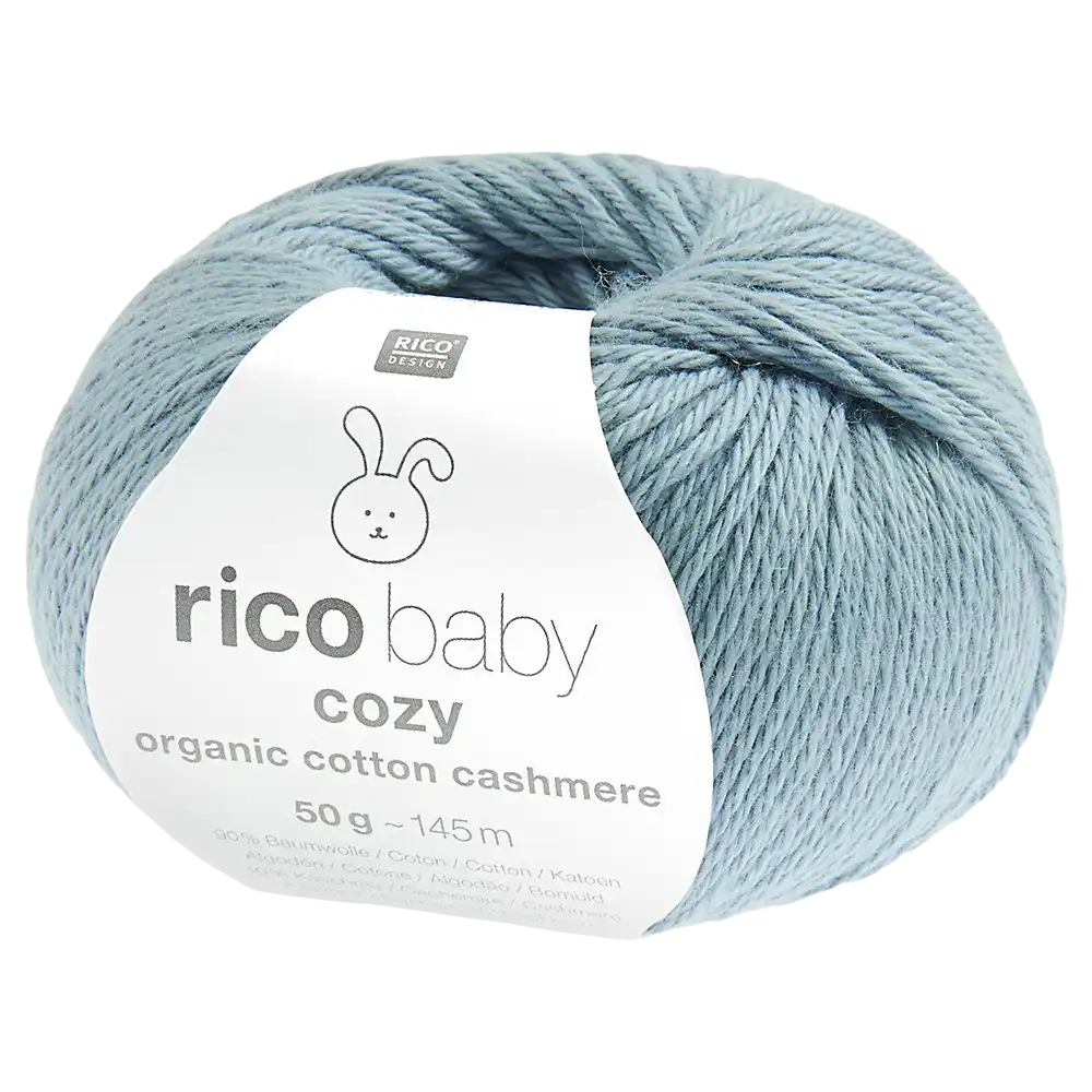 #Farbe_Rico Design Rico Baby Cozy | 13 Taubenblau