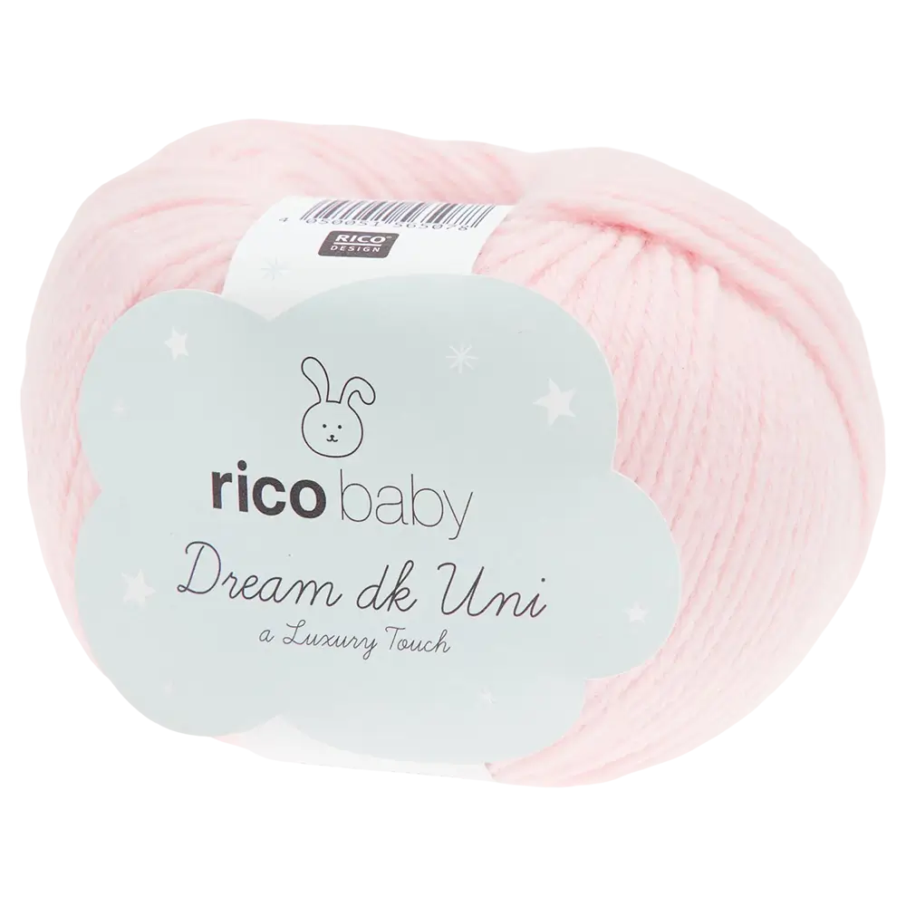 #Farbe_Rico Design Rico Baby Dream Uni | 003 Rosa