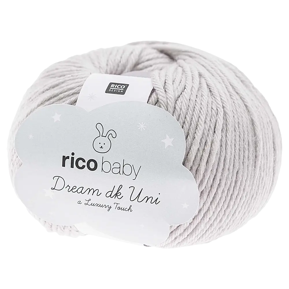 #Farbe_Rico Design Rico Baby Dream Uni | 005 Grau
