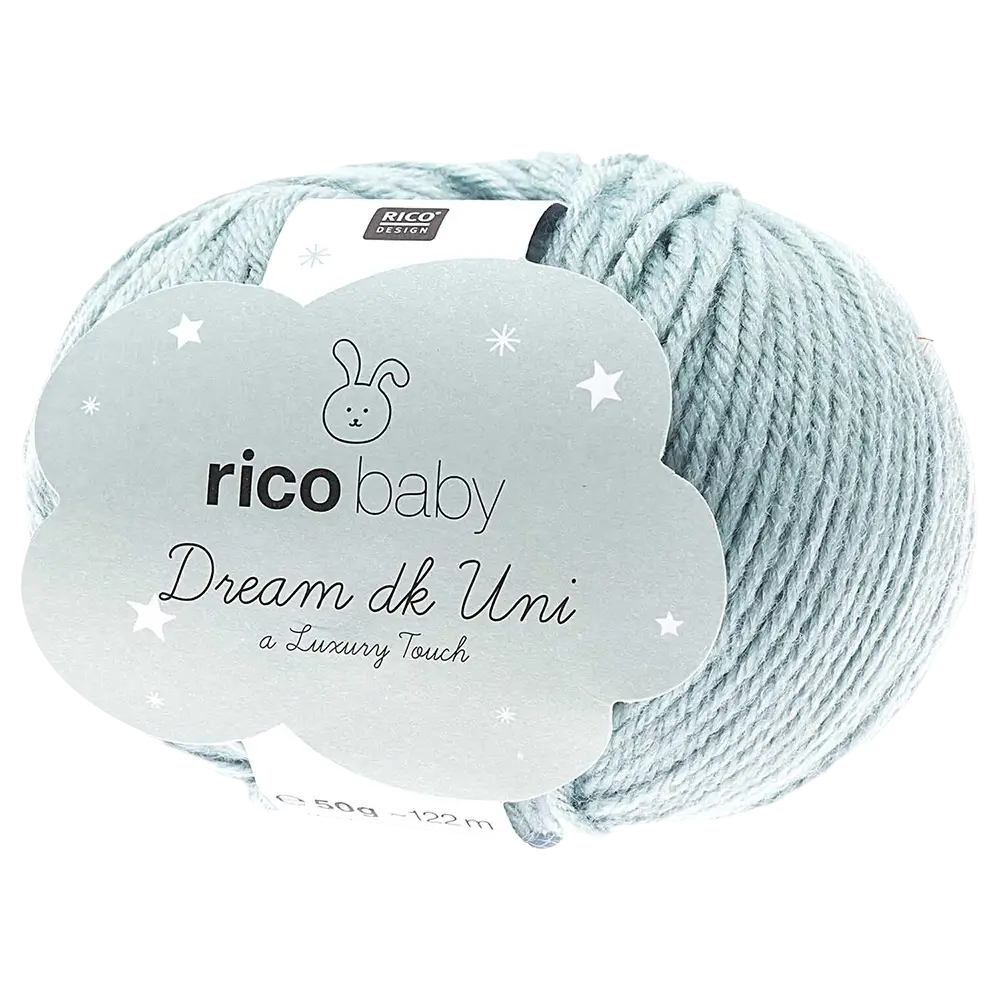 #Farbe_Rico Design Rico Baby Dream Uni | 010 Mint