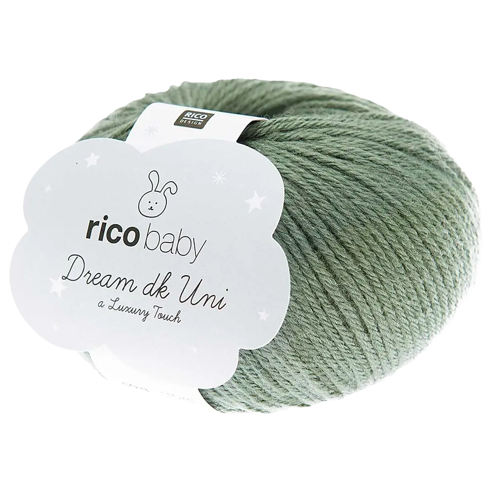 #Farbe_Rico Design Rico Baby Dream Uni | 016 Efeu