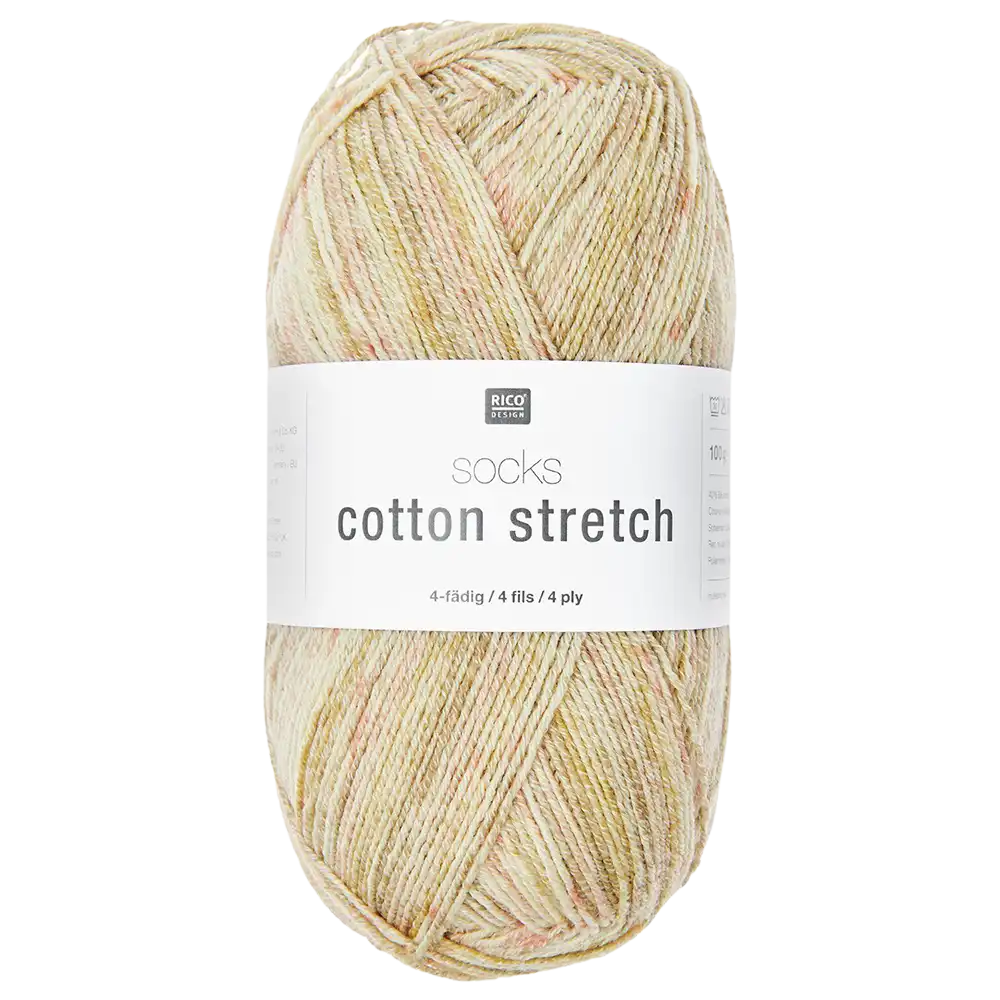 #Farbe_Rico Design Socks Cotton Stretch | 009 Peaches