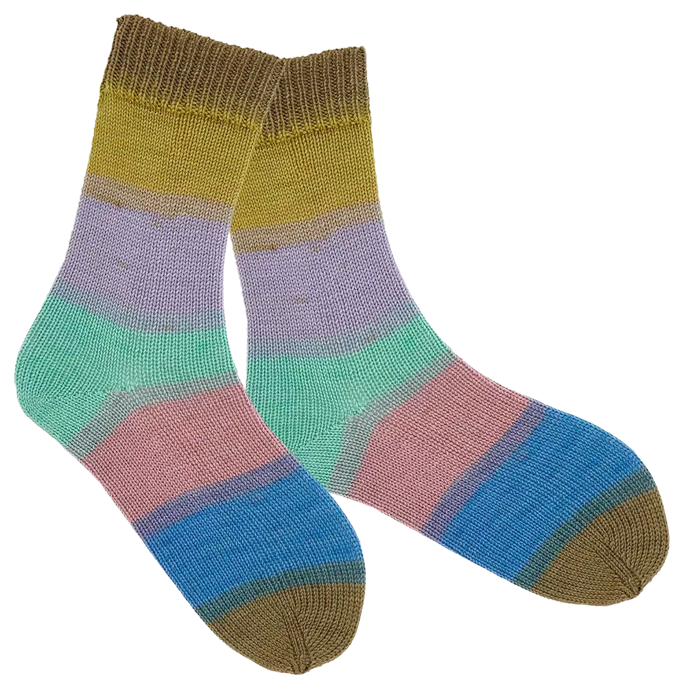 #Farbe_Rico Design Superba Cashmeri Luxury Socks | 020 Ethno