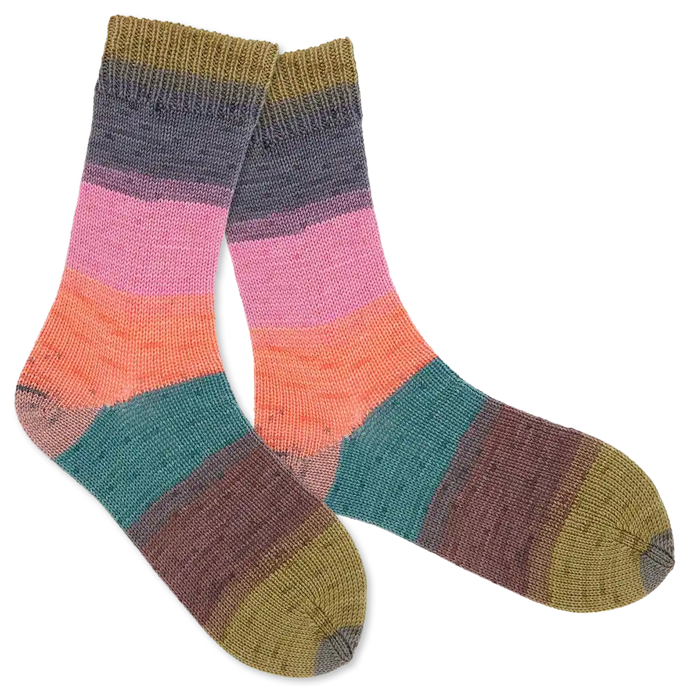 #Farbe_Rico Design Superba Cashmeri Luxury Socks | 021 Retro
