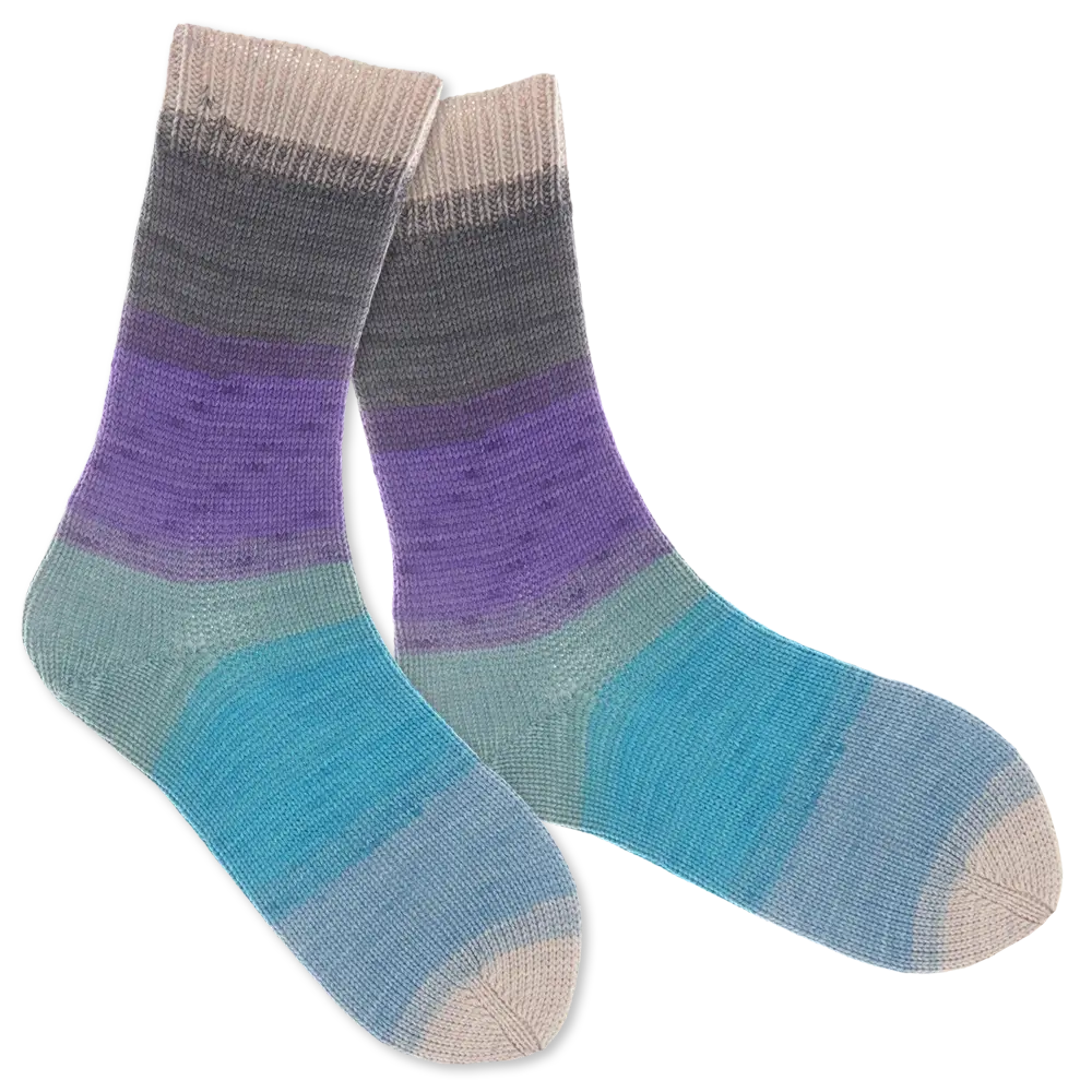 #Farbe_Rico Design Superba Cashmeri Luxury Socks | 033 Winter Darks